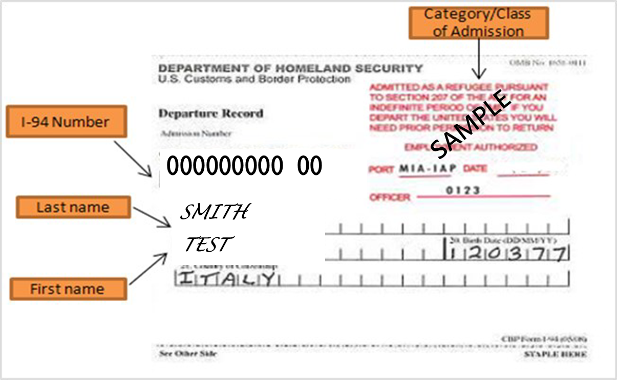 Commonly Used Immigration Documents Uscis 7328